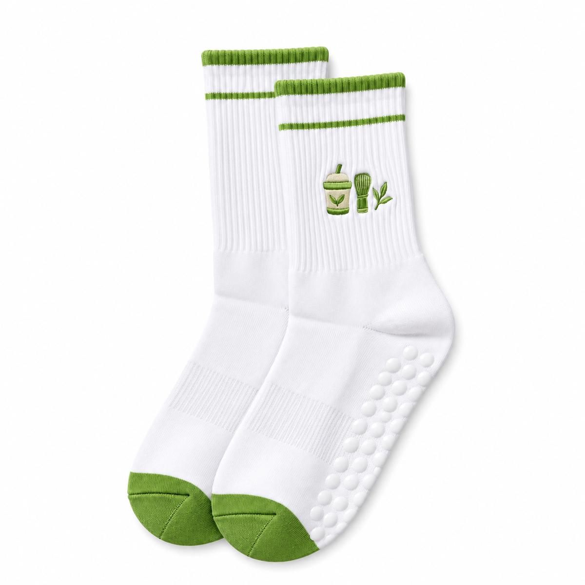 Matcha Pilates Socks