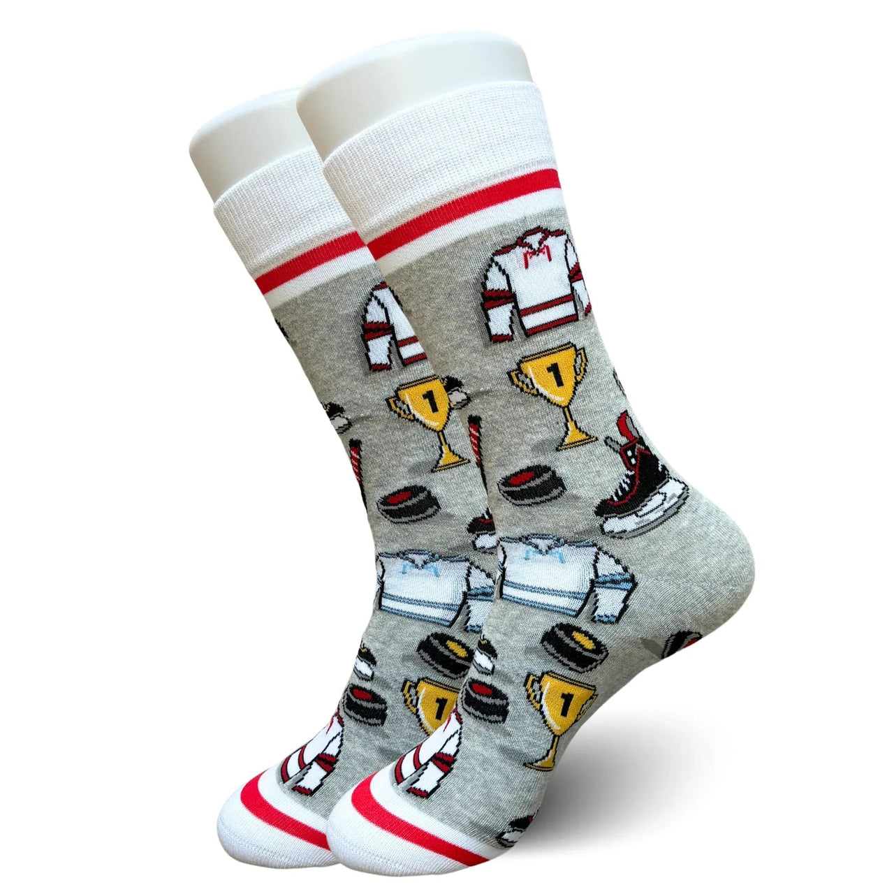 Grey Hockey Socks