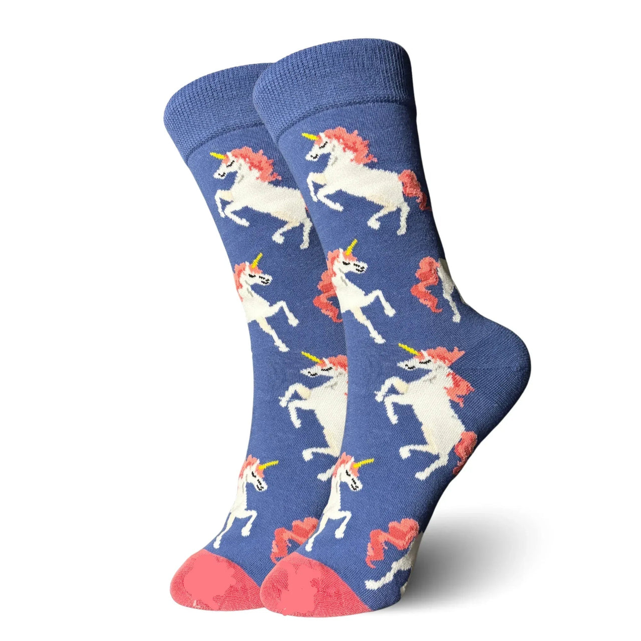 Blue Unicorn Socks