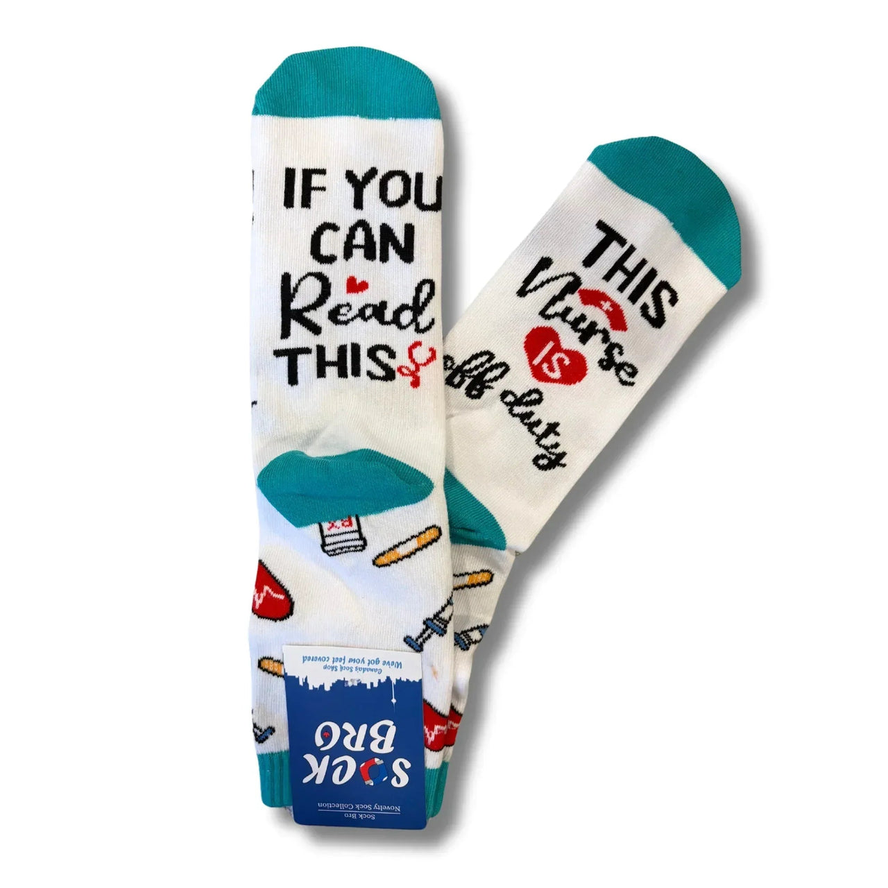 White Nursing Socks