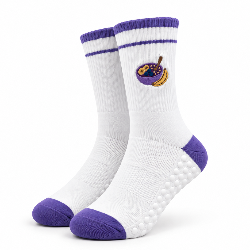 Acai Bowl Pilates Socks