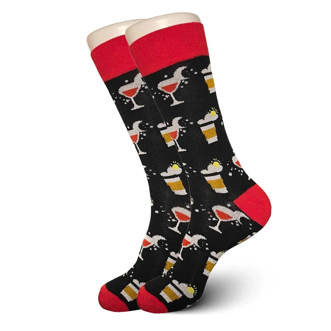 Black Coffee and Wine Socks