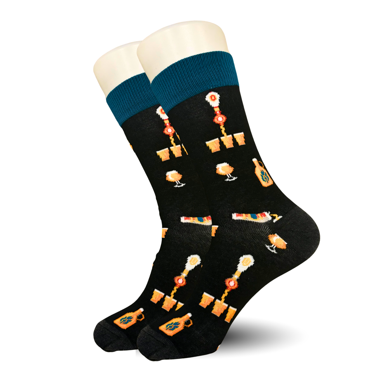Black Beer Tap Socks
