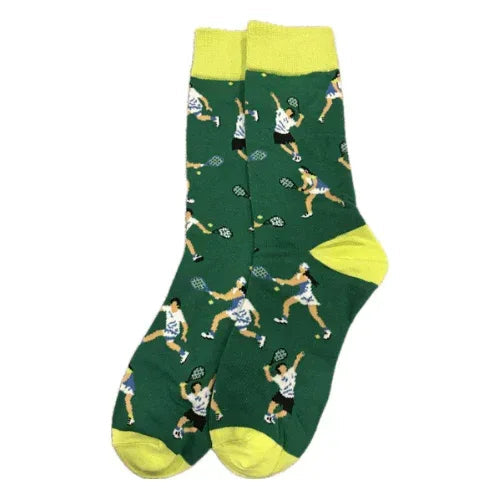 Green Tennis Socks