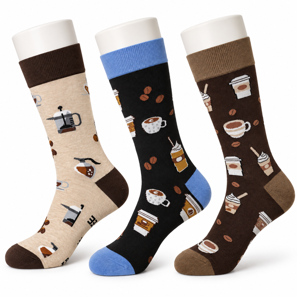 Coffee Sock Bundle - 3 Pack