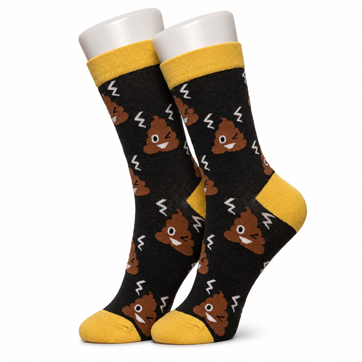 Women's Poo Emoji Socks