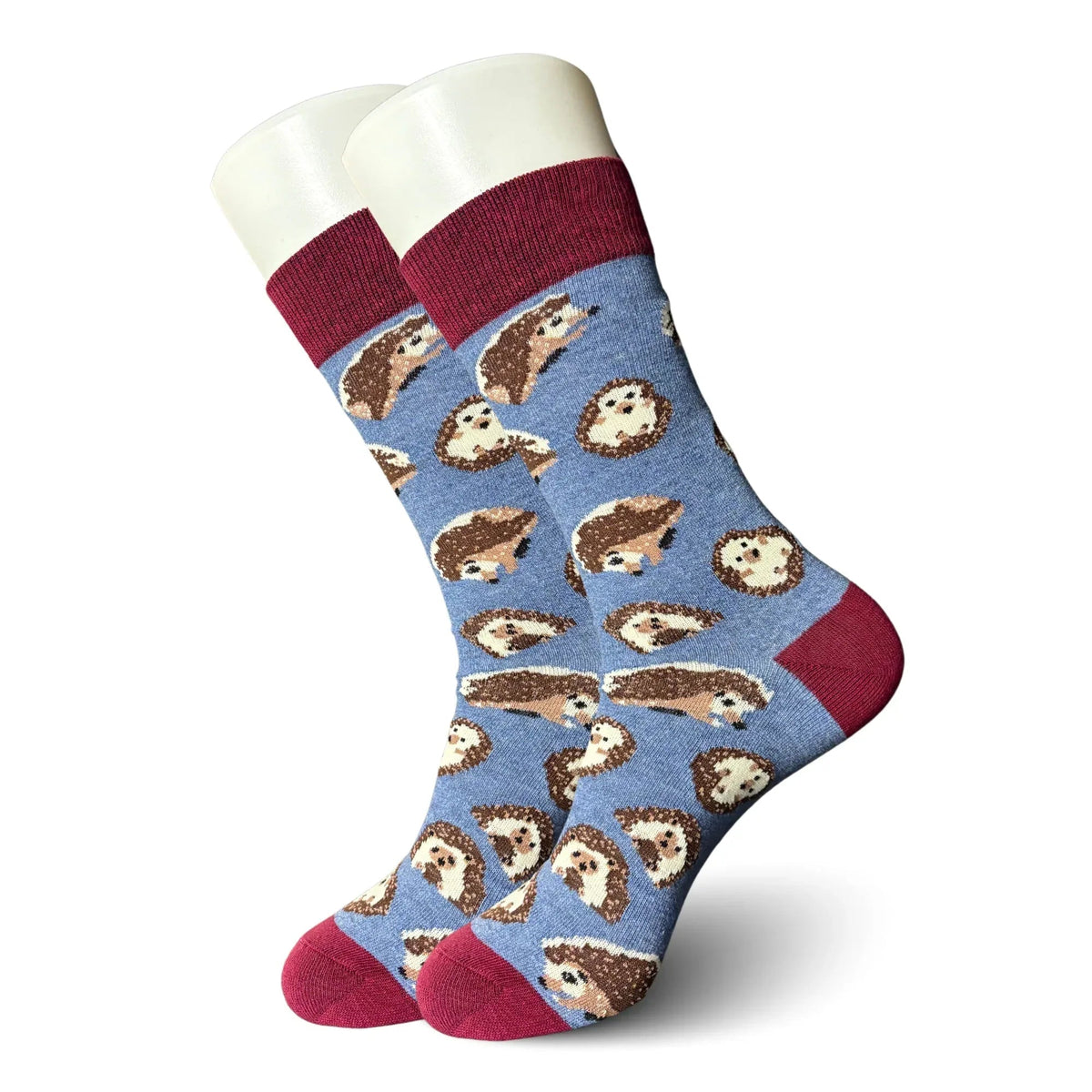 Blue Hedgehog Socks