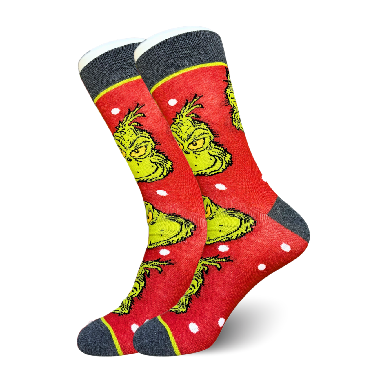 Grinch Christmas Socks