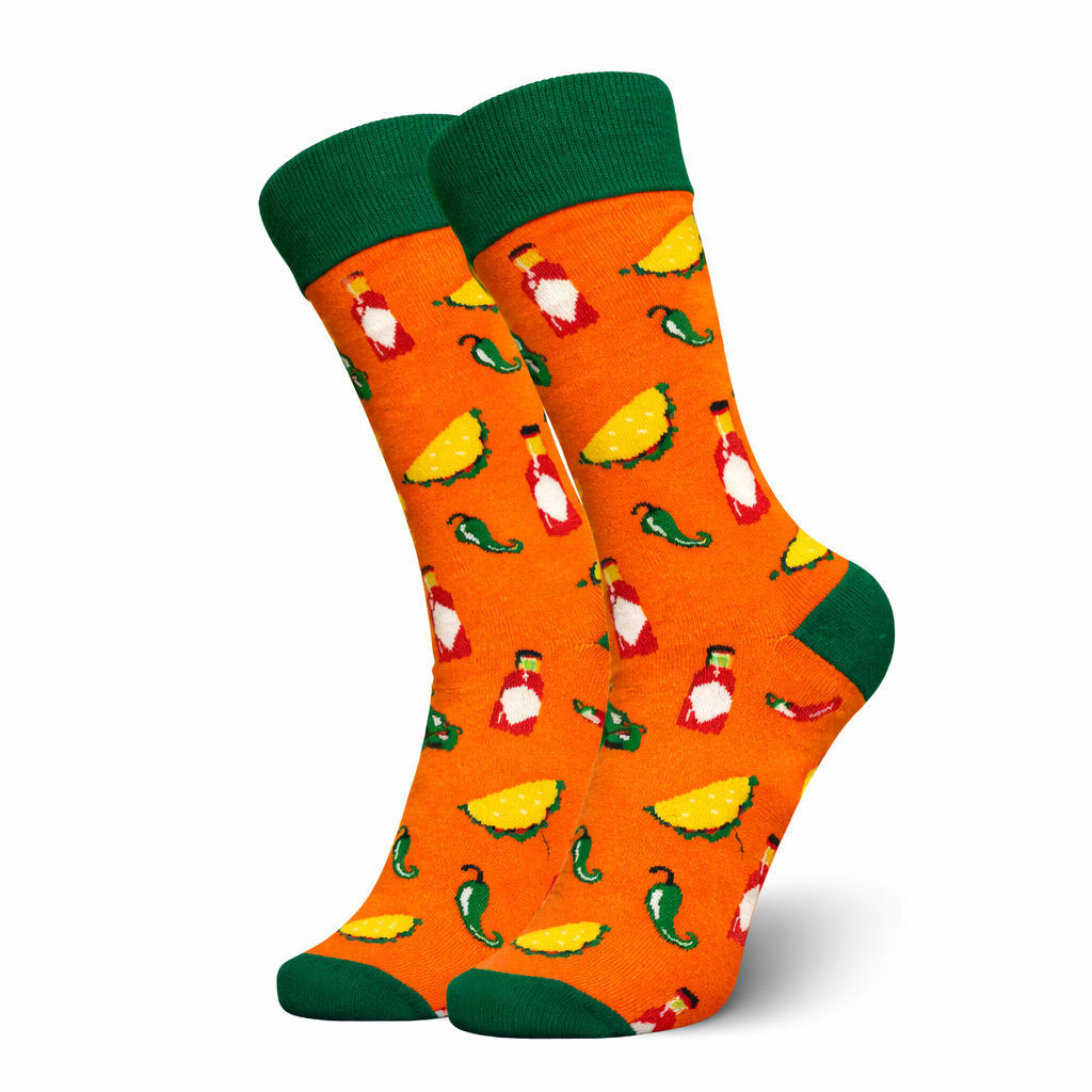 Orange Spicey Socks