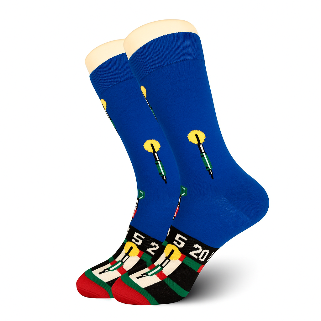 Blue Dart Socks