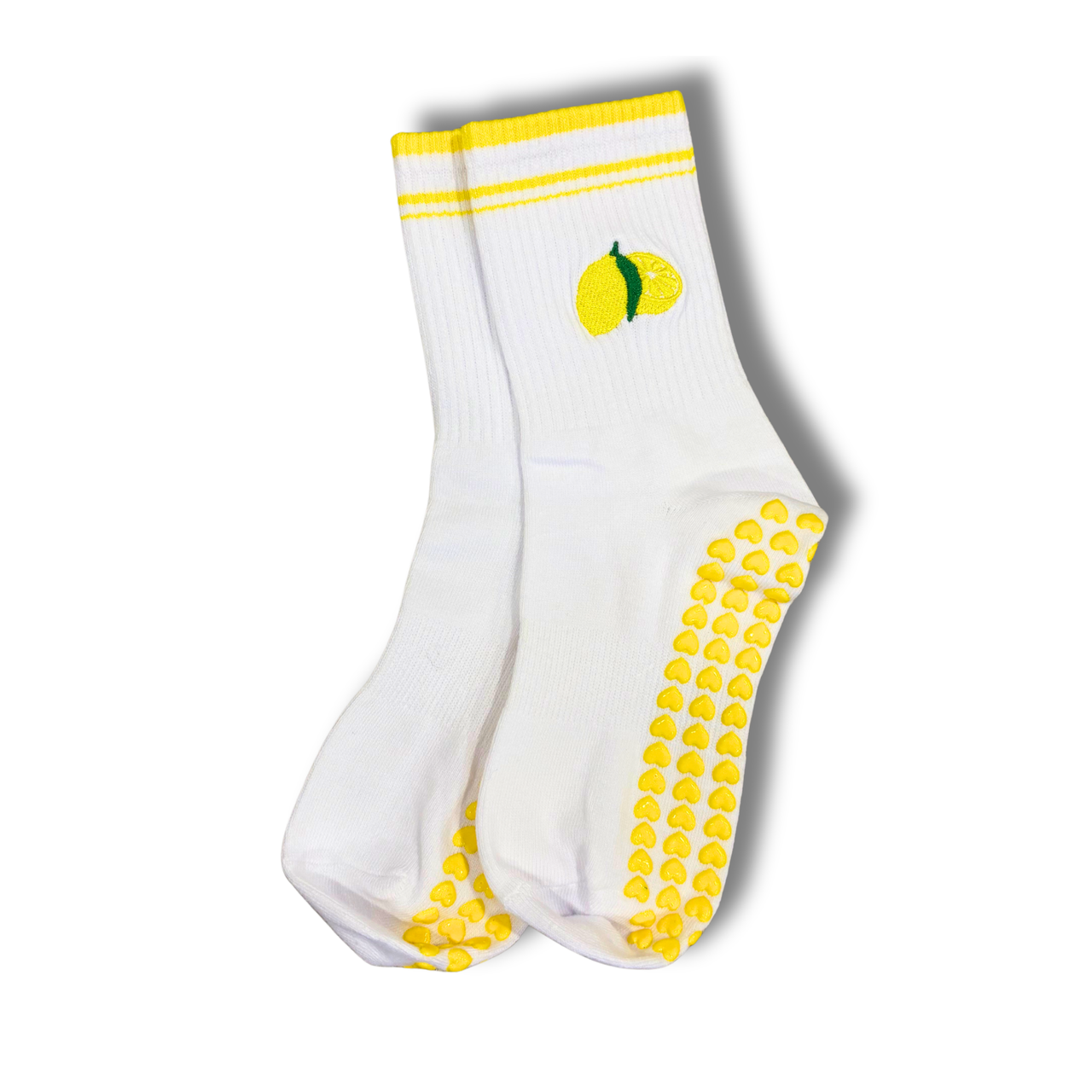 Lemon Pilates Socks