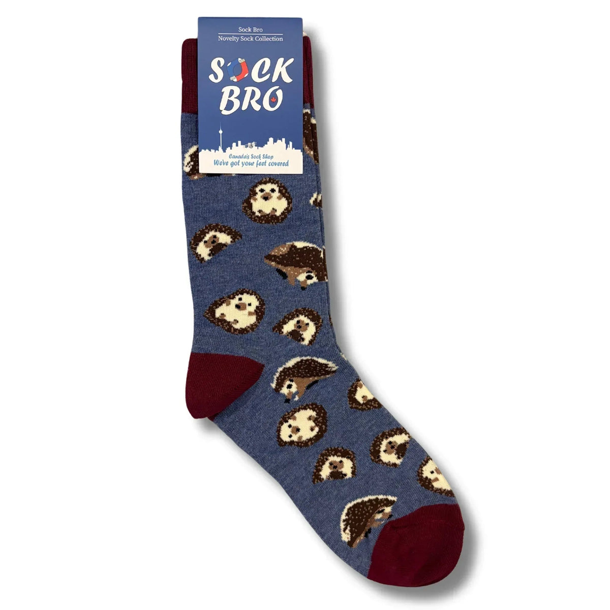 Blue Hedgehog Socks