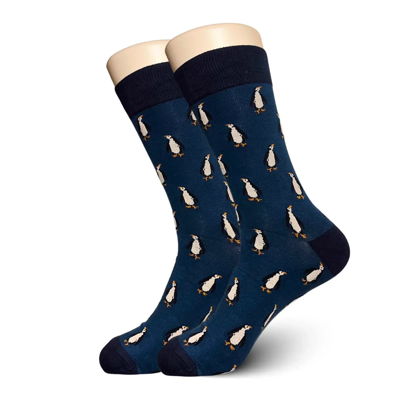 Blue Penguin Socks
