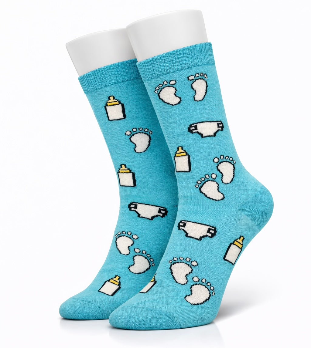 Blue Baby Socks