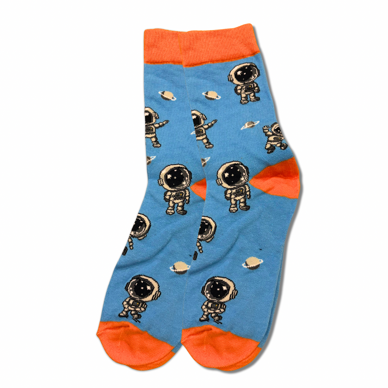 Blue Spaceman Socks