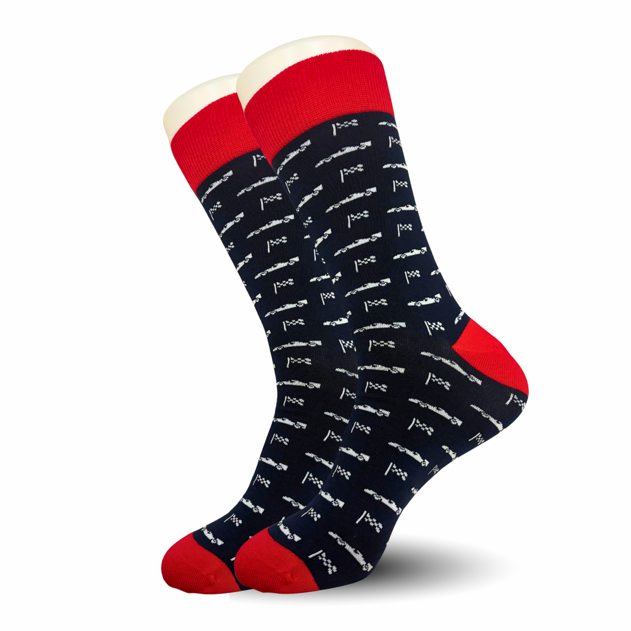 Black Formula 1 Socks