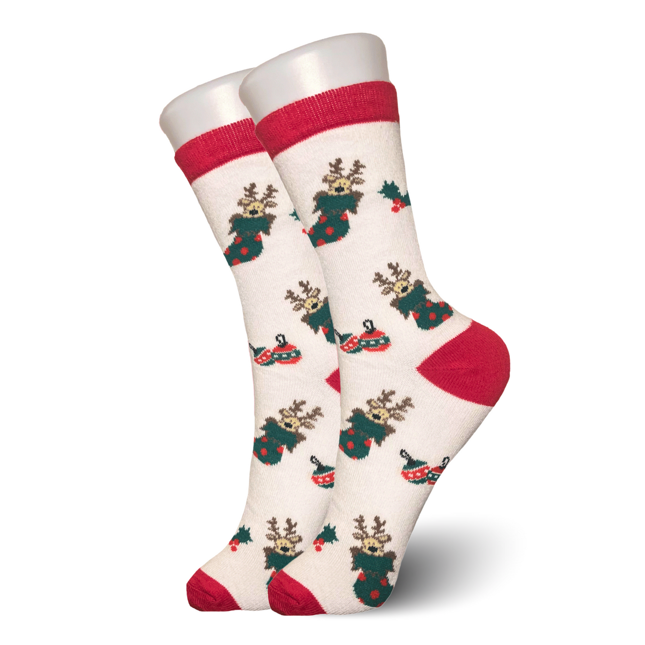 Reindeer Stocking Socks