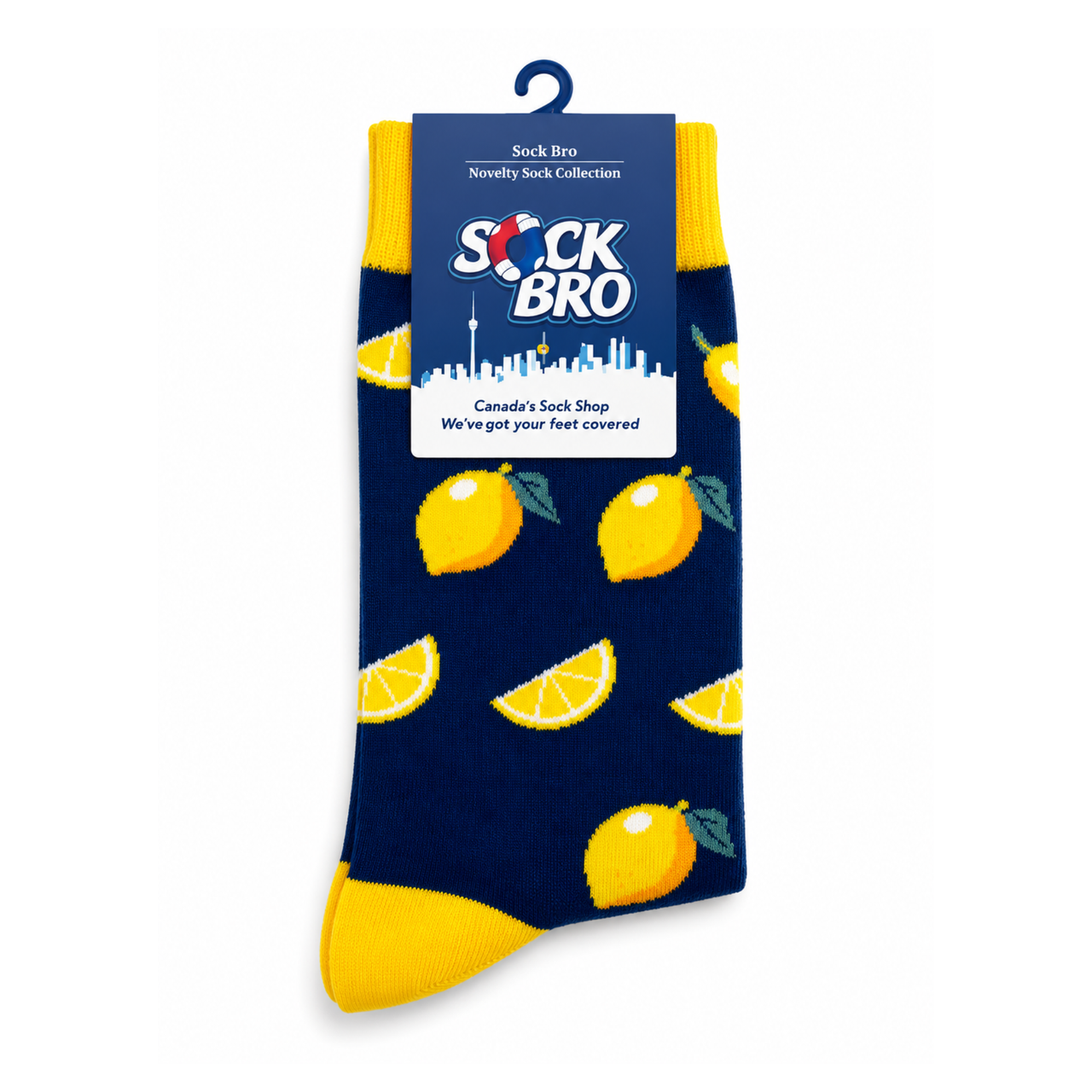 Blue Lemon Socks