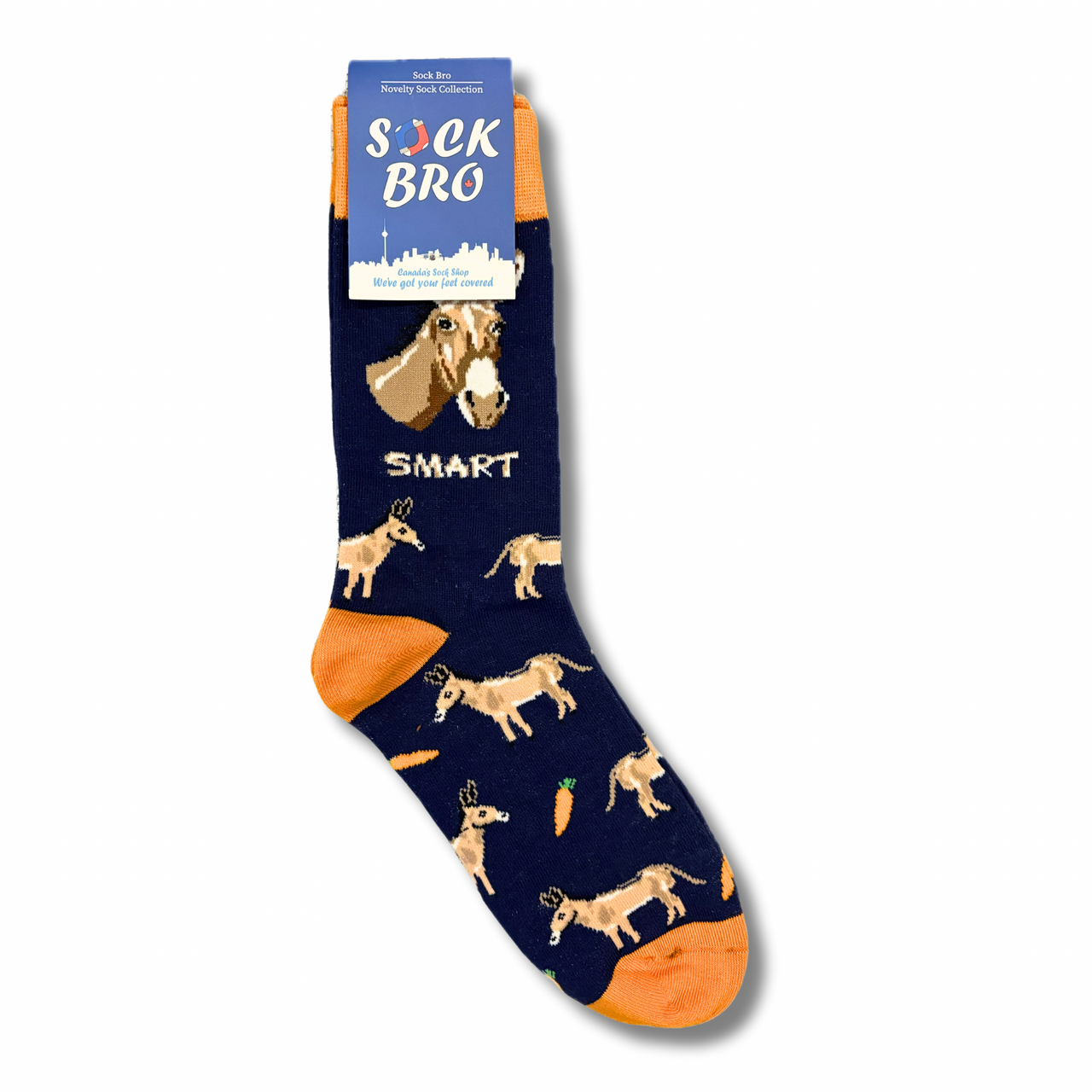 Blue Smart A** Socks