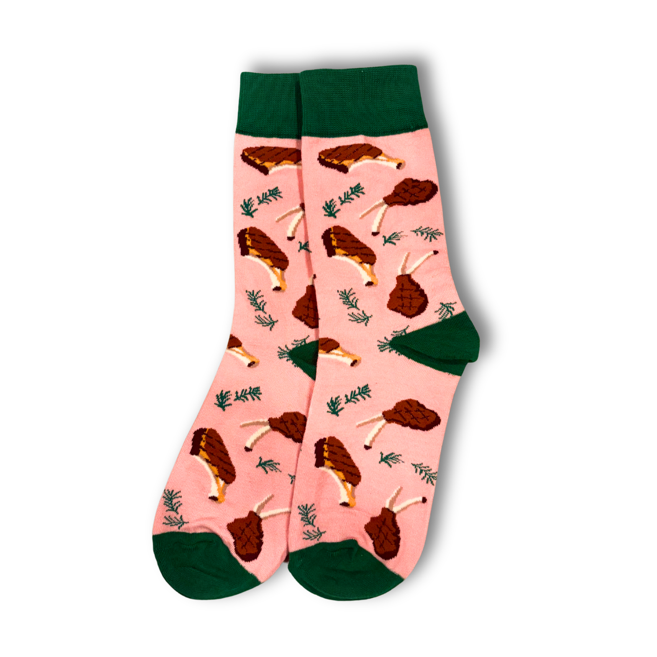 Pink Steak Socks