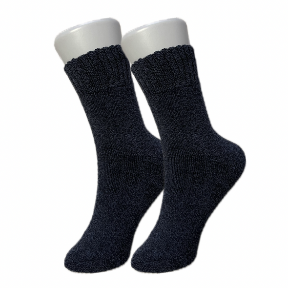 Blue Winter Cozy Socks
