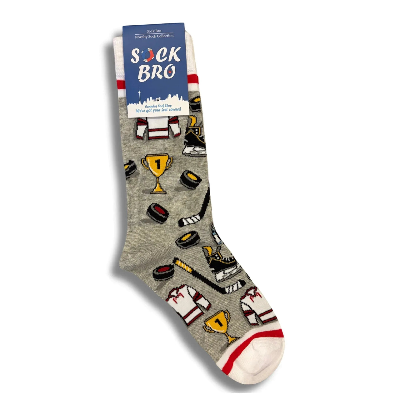 Grey Hockey Socks