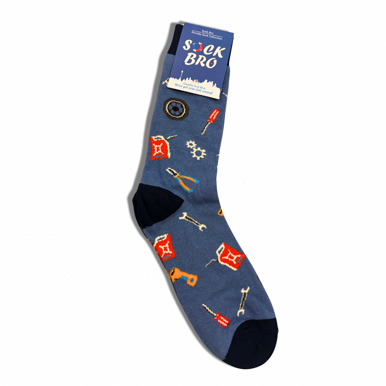 Blue Mechanic Socks