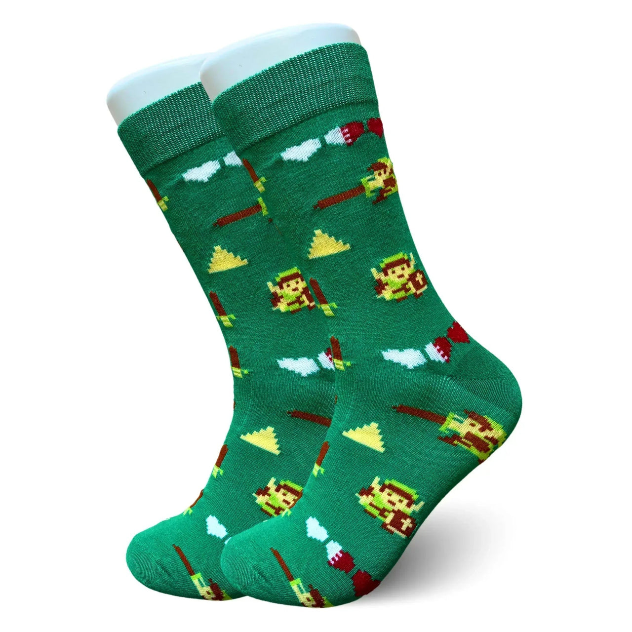 Green Zelda Socks