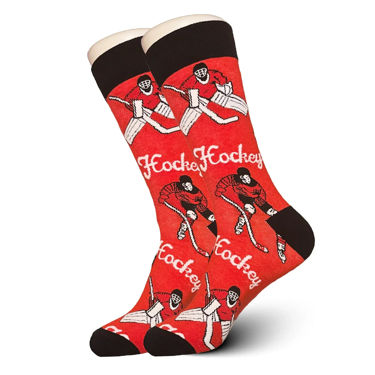 Red Hockey Socks