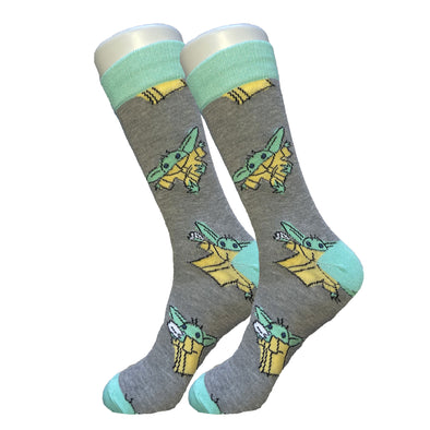 Grey Mandalorian Socks