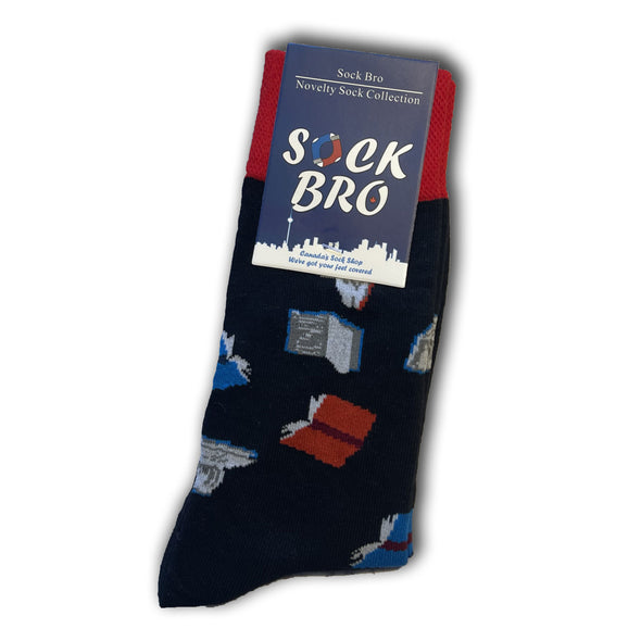 Black Novel Socks