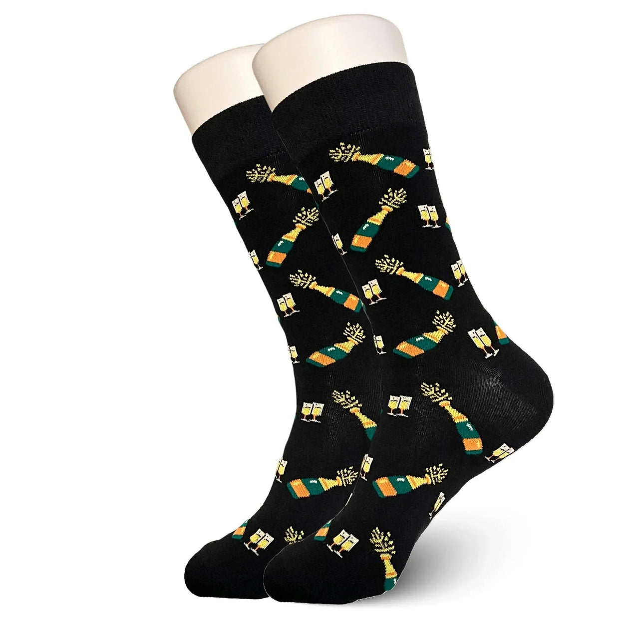Black Champagne Socks