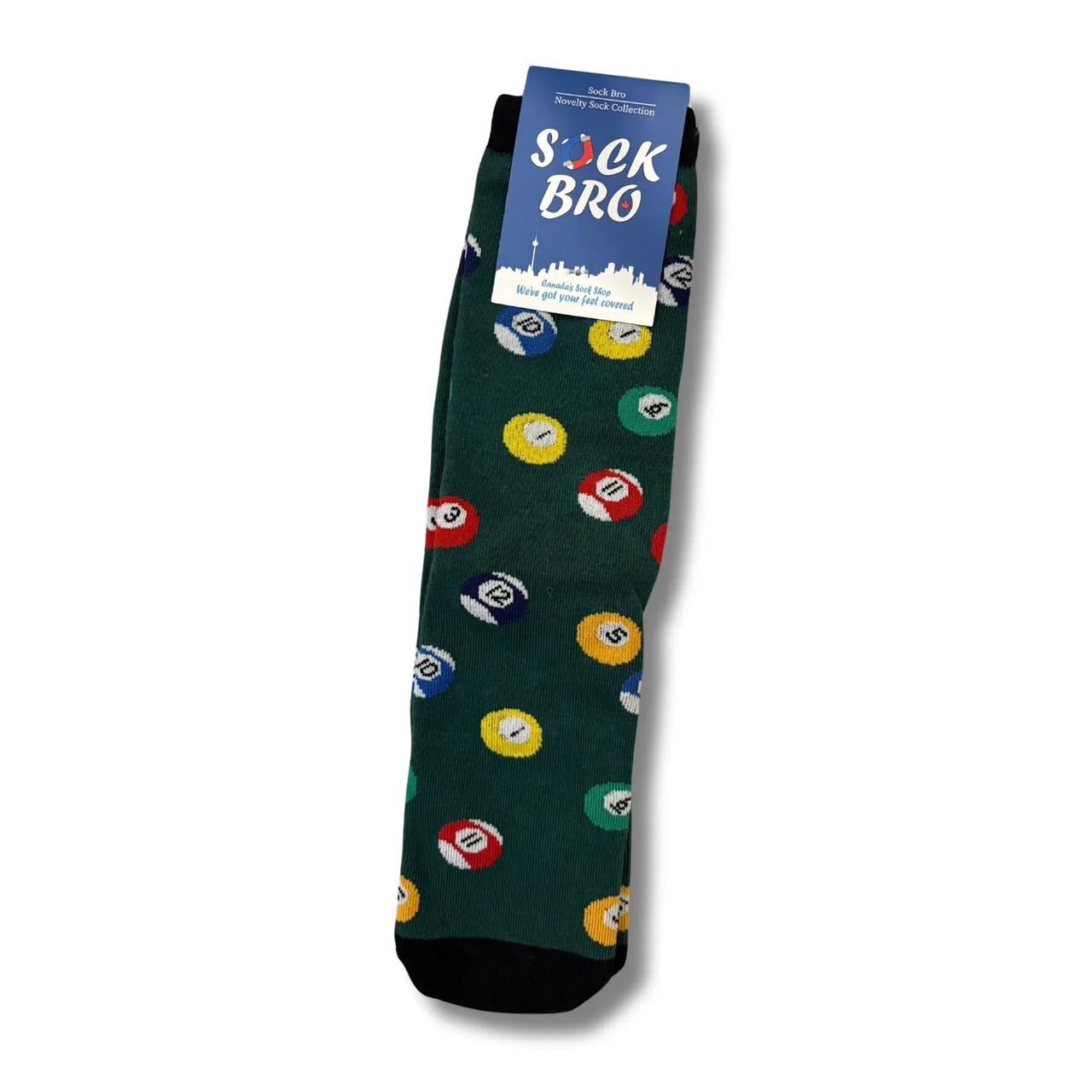 Green Pool Ball Socks