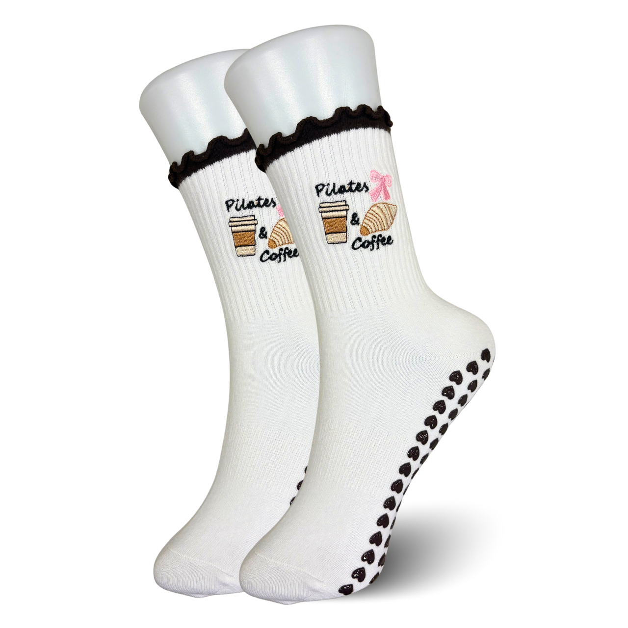 Pilates and Coffee Pilates Socks
