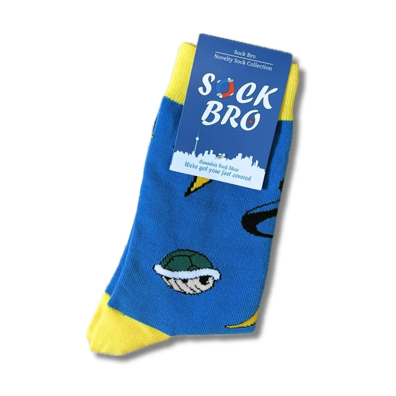 Blue Mario Kart Socks