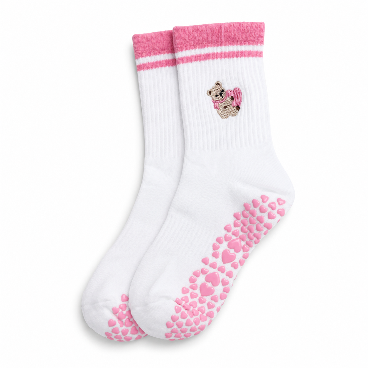 Bear Love Pilates Sock