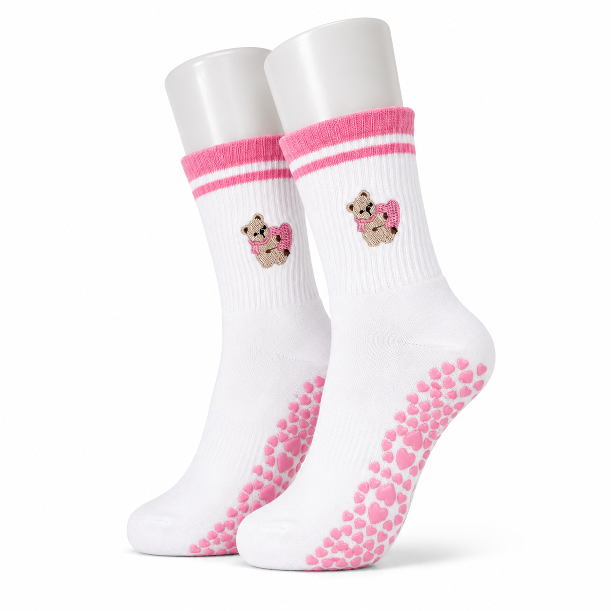 Bear Love Pilates Sock
