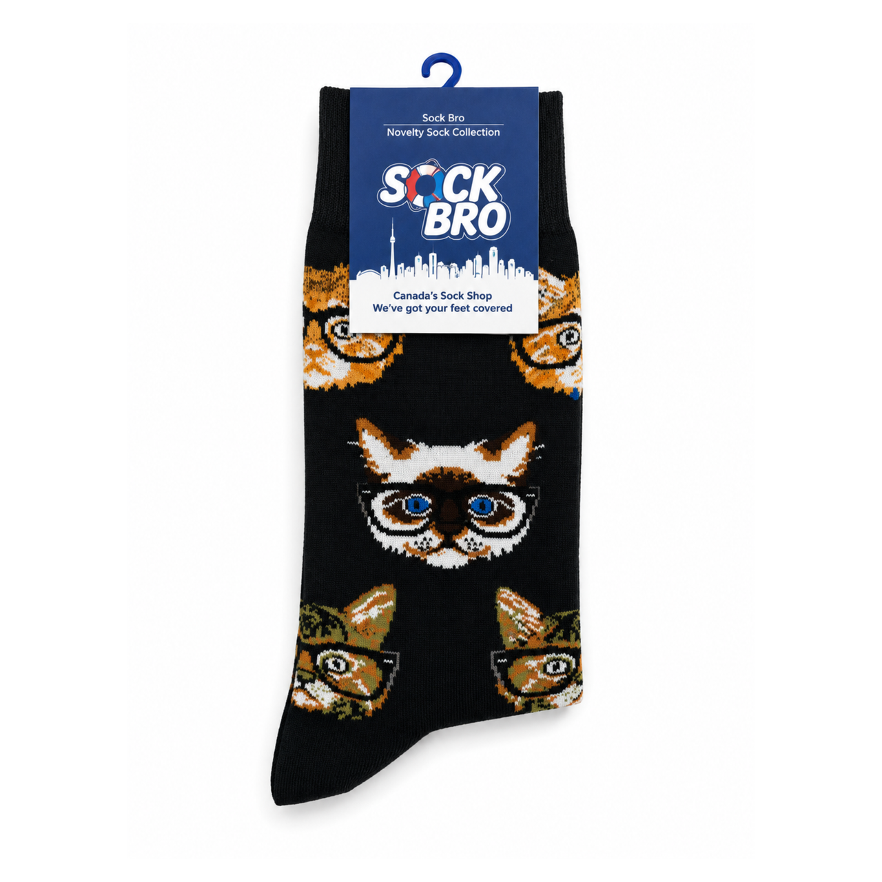 Kittens with Glasses Socks