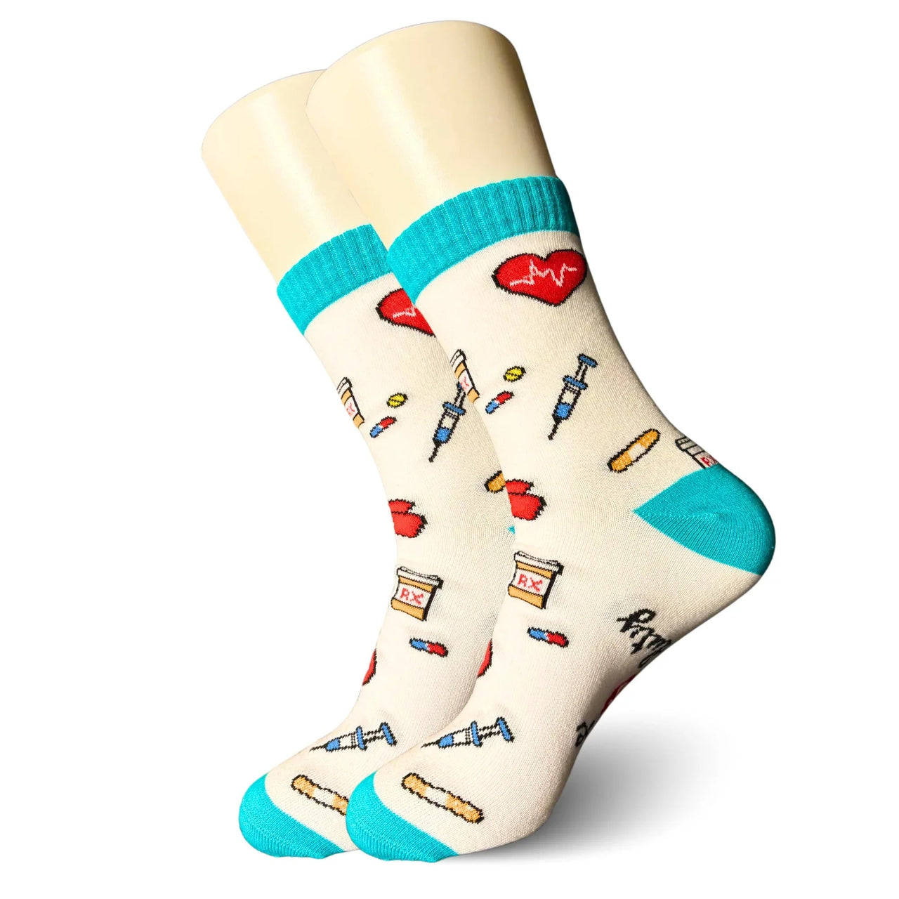 White Nursing Socks