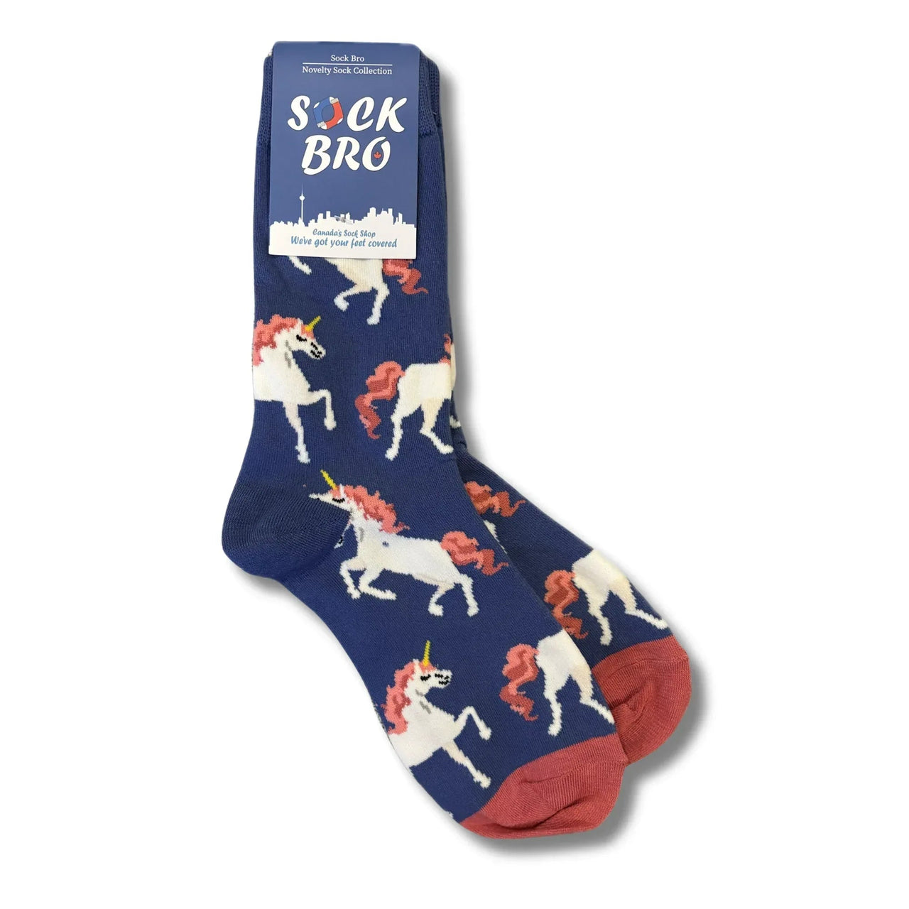 Blue Unicorn Socks