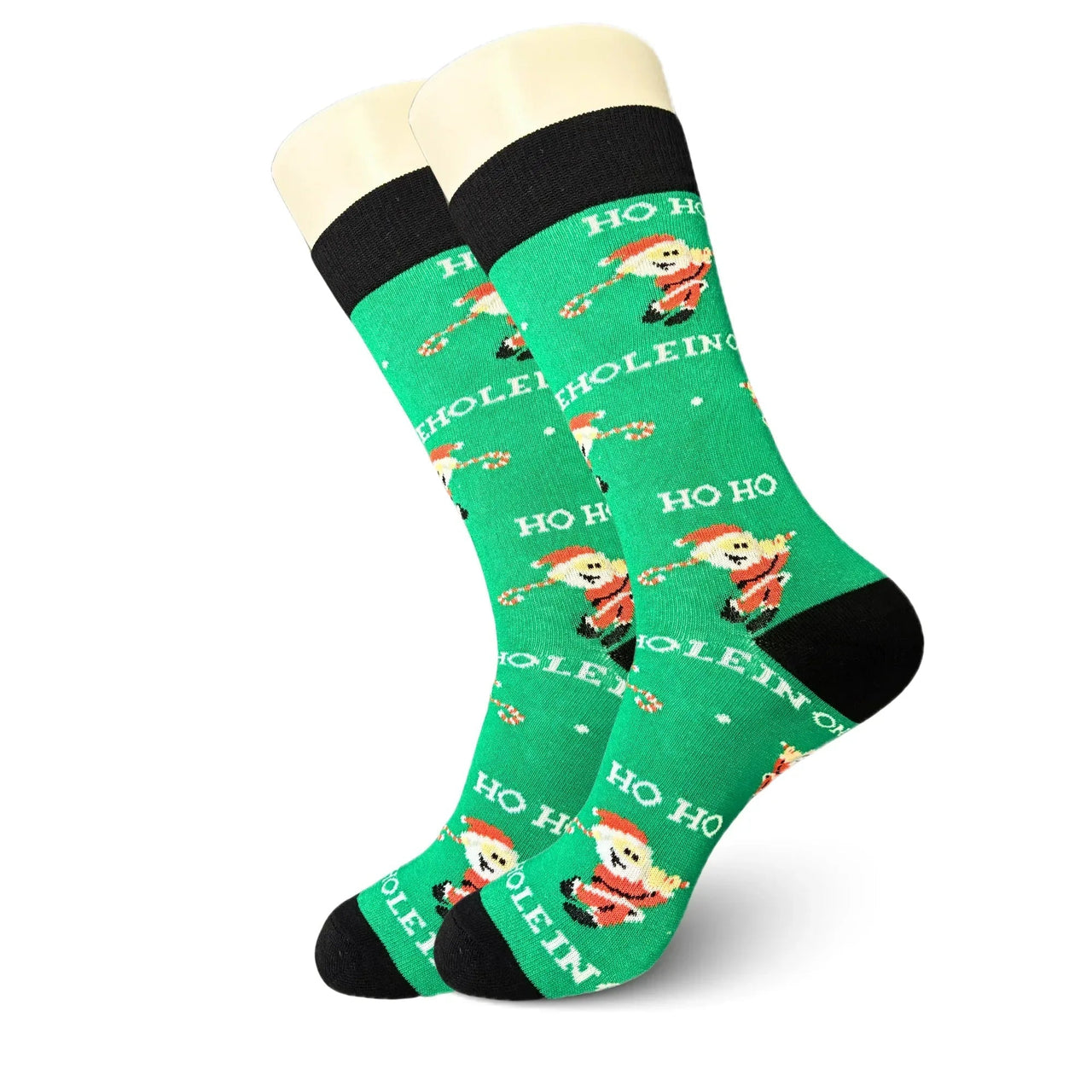Santa Golfing Socks