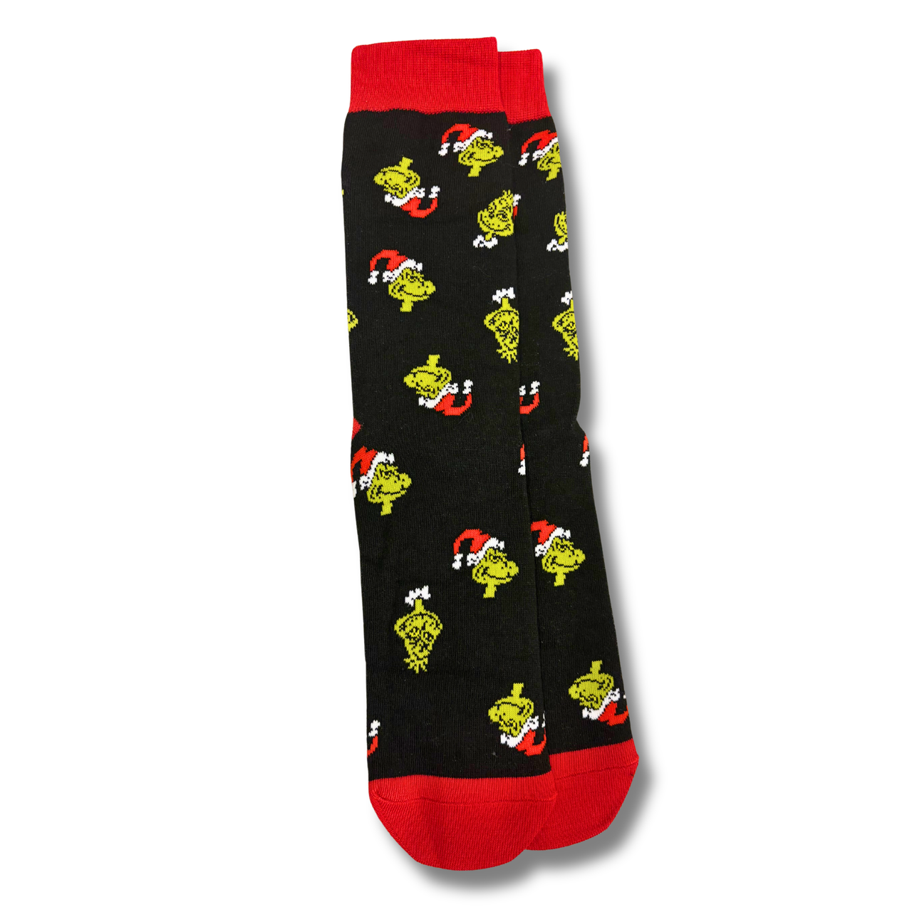 Black Grinch Socks