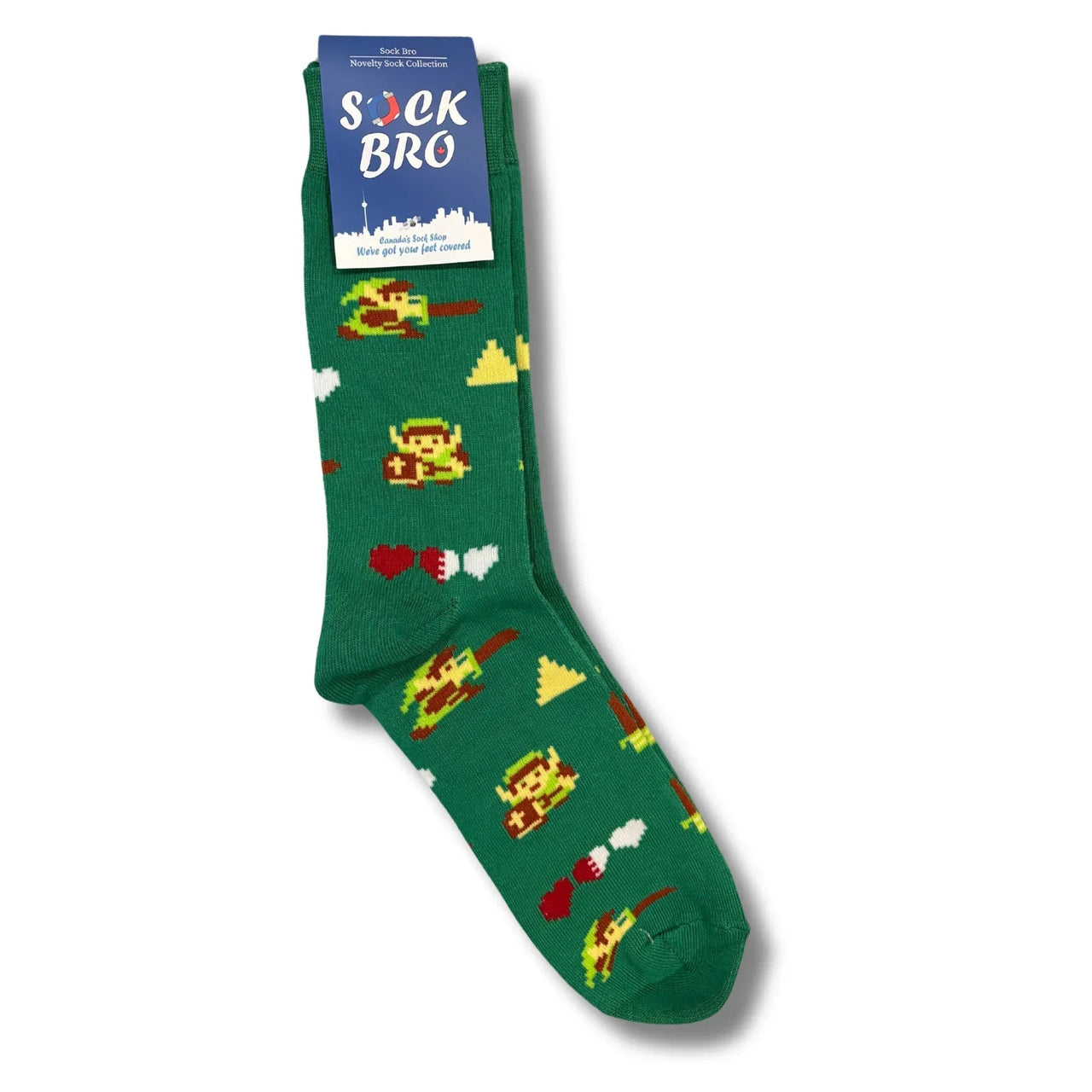 Green Zelda Socks