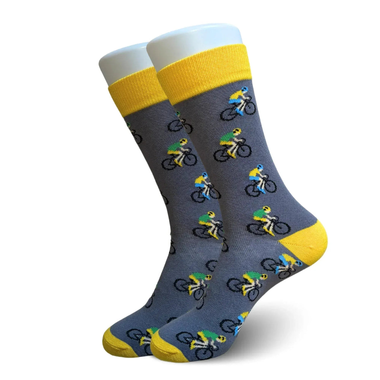 Grey Cycling Socks
