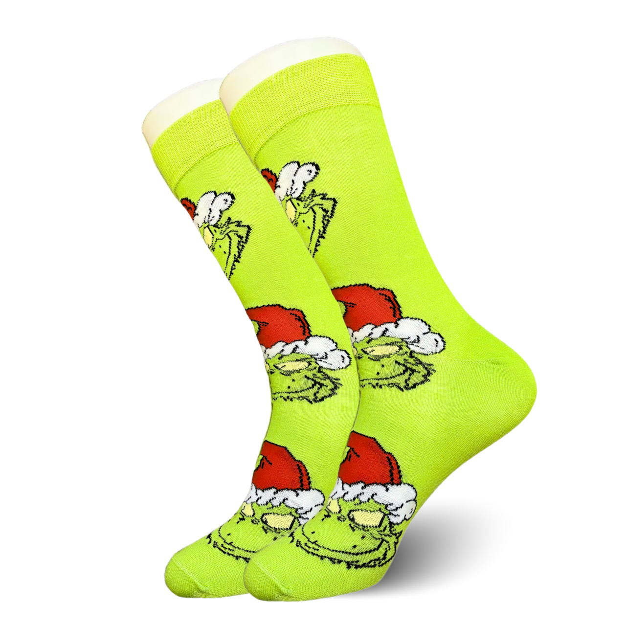 Green Grinch Socks