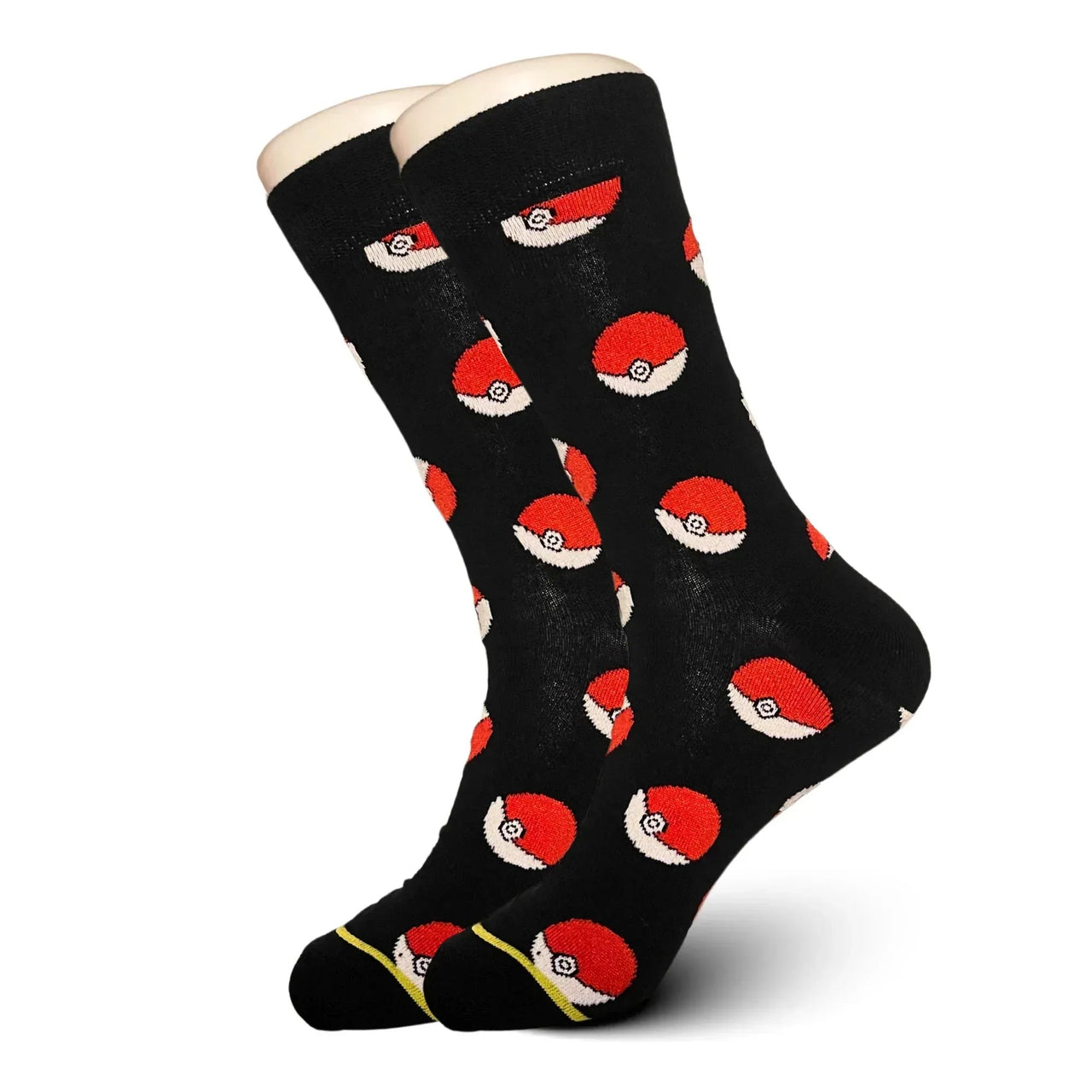 Black Pokeball Socks