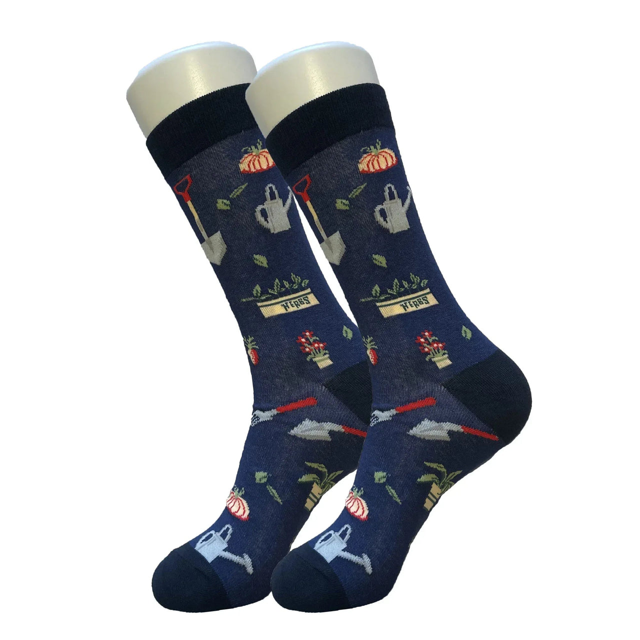 Blue Gardener Socks