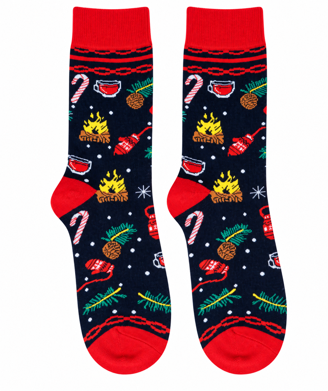 Holiday Campfire Socks