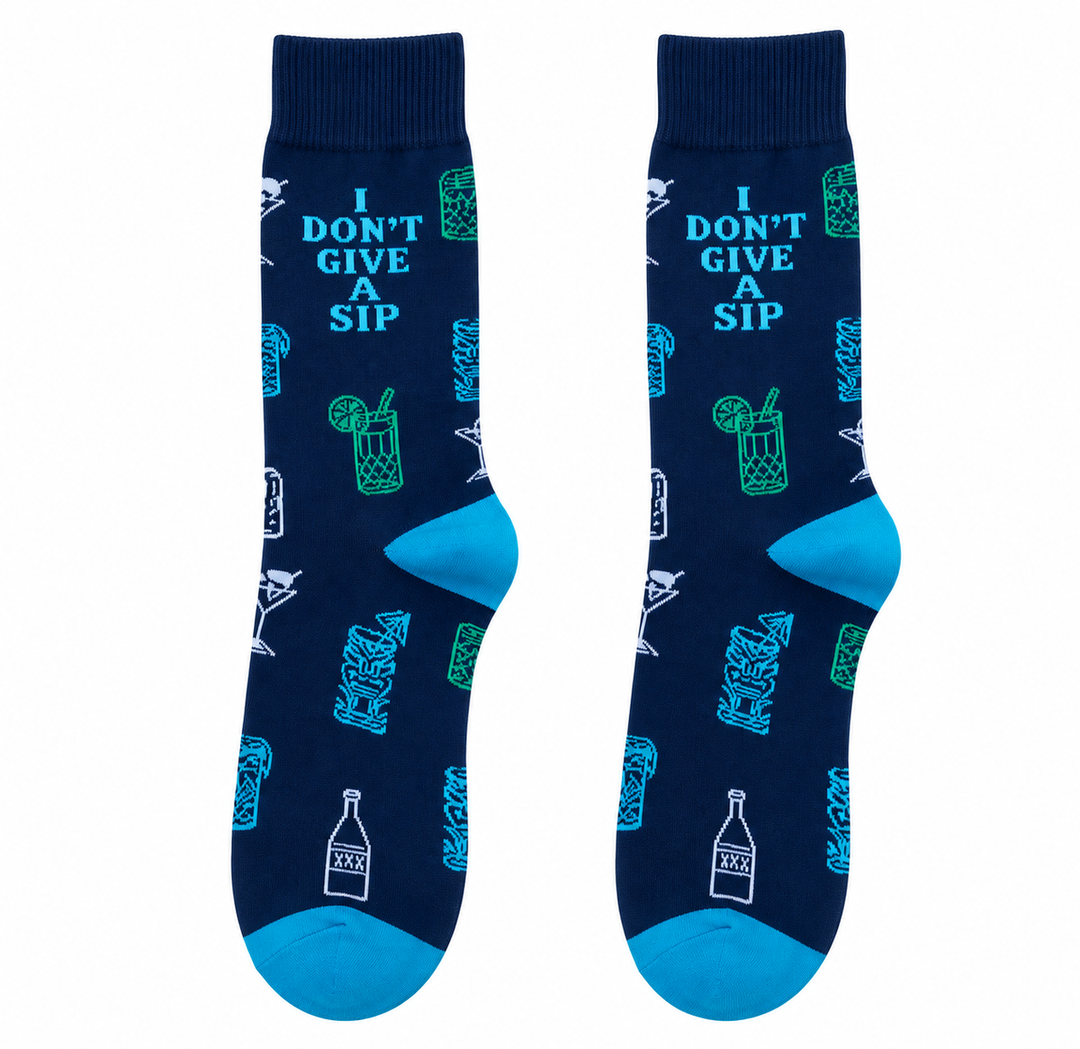 "I Don't Give A Sip" Socks
