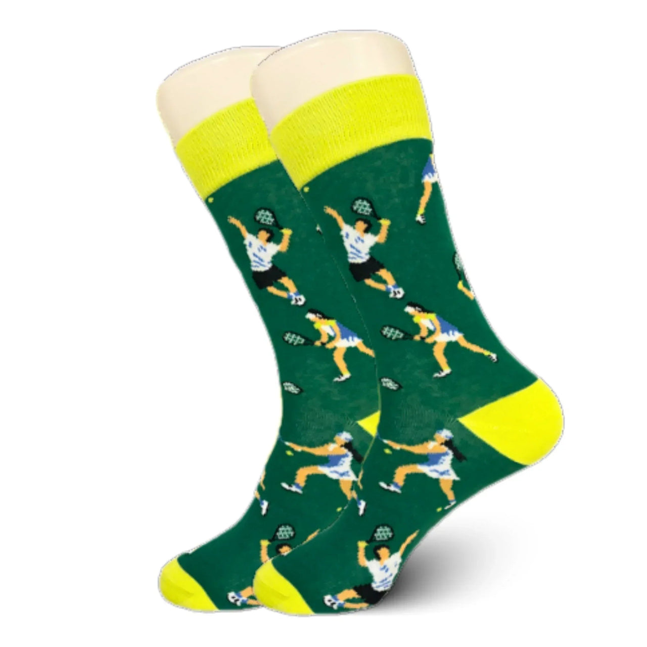 Green Tennis Socks